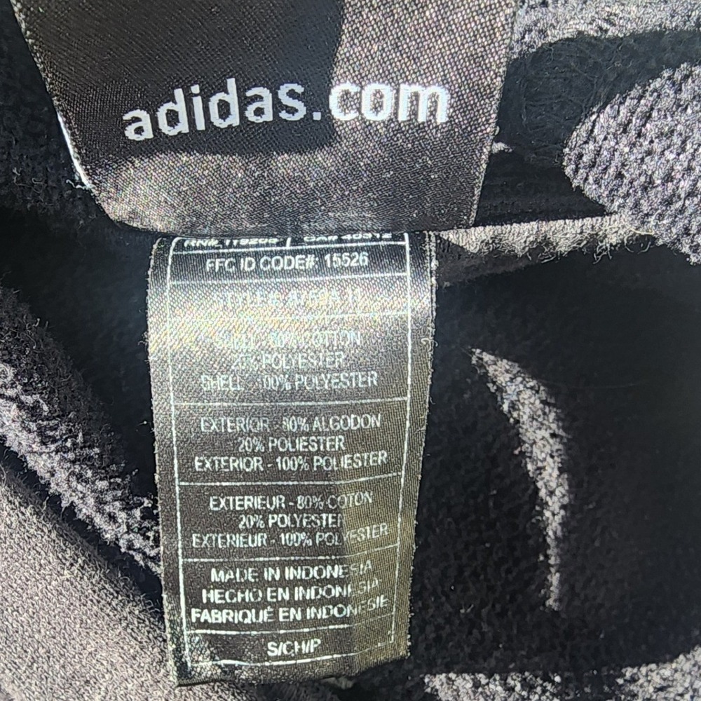 Adidas San Antonio Spurs NBA Hoodie Mens Small Black Raglan Sleeve Sweatshirt - Picture 6 of 7